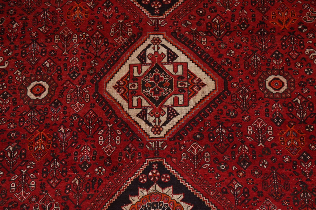 Vegetable Dye Kashkoli Shiraz Persian Area Rug 7x10