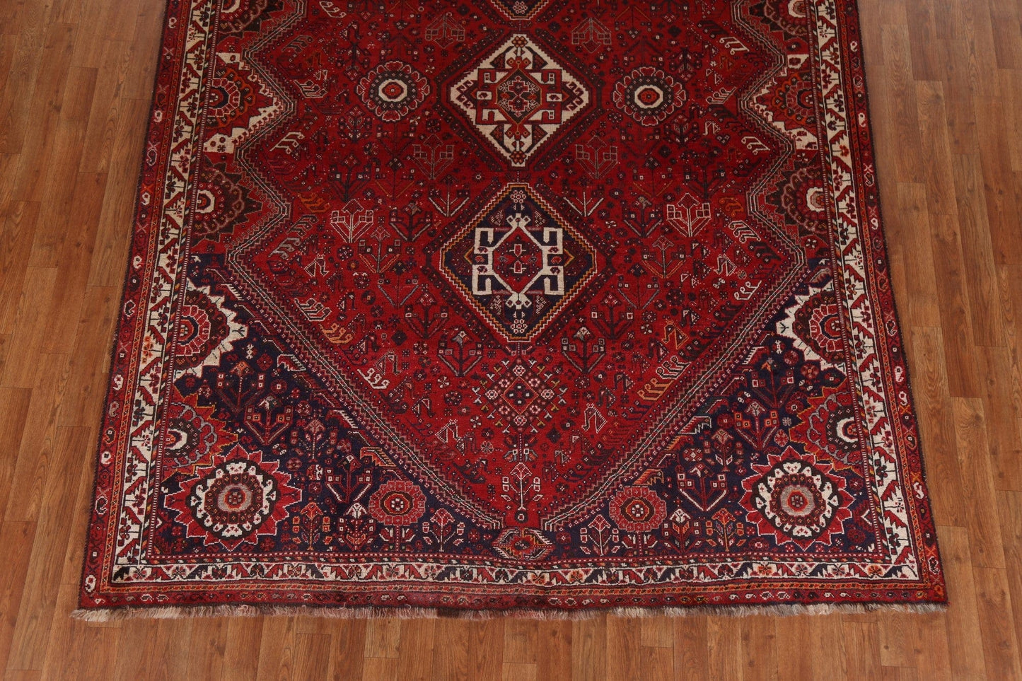 Vegetable Dye Kashkoli Shiraz Persian Area Rug 7x10