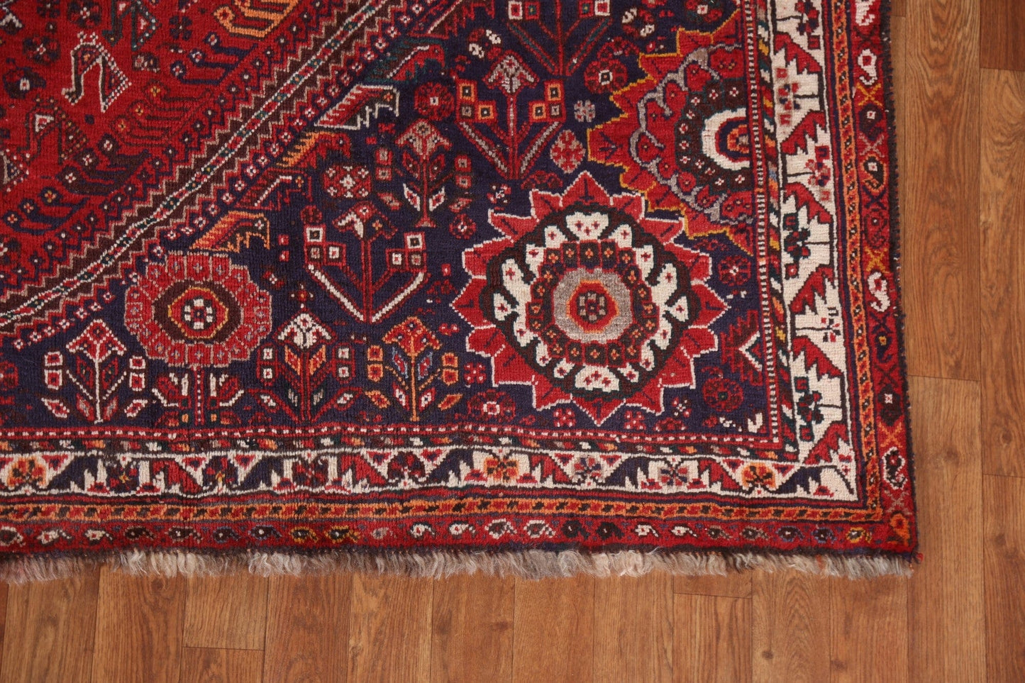 Vegetable Dye Kashkoli Shiraz Persian Area Rug 7x10