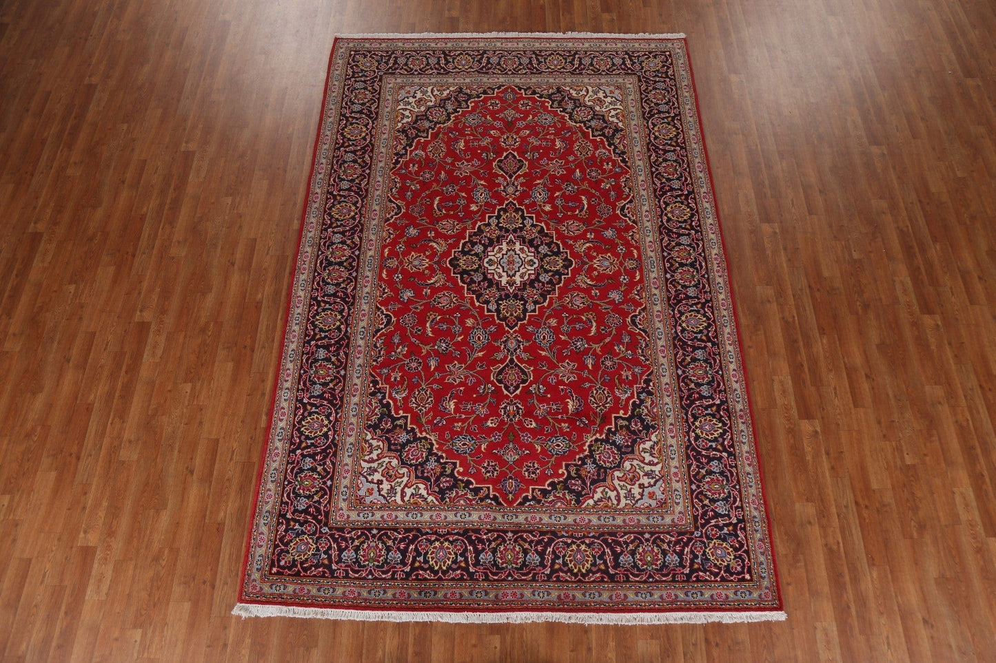 Traditional Kashan Persian Area Rug 7x10