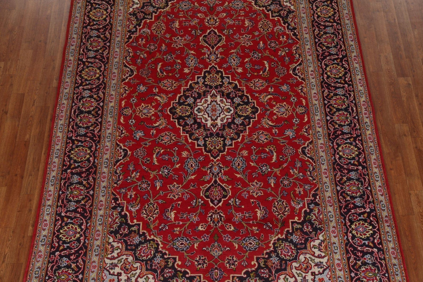 Traditional Kashan Persian Area Rug 7x10