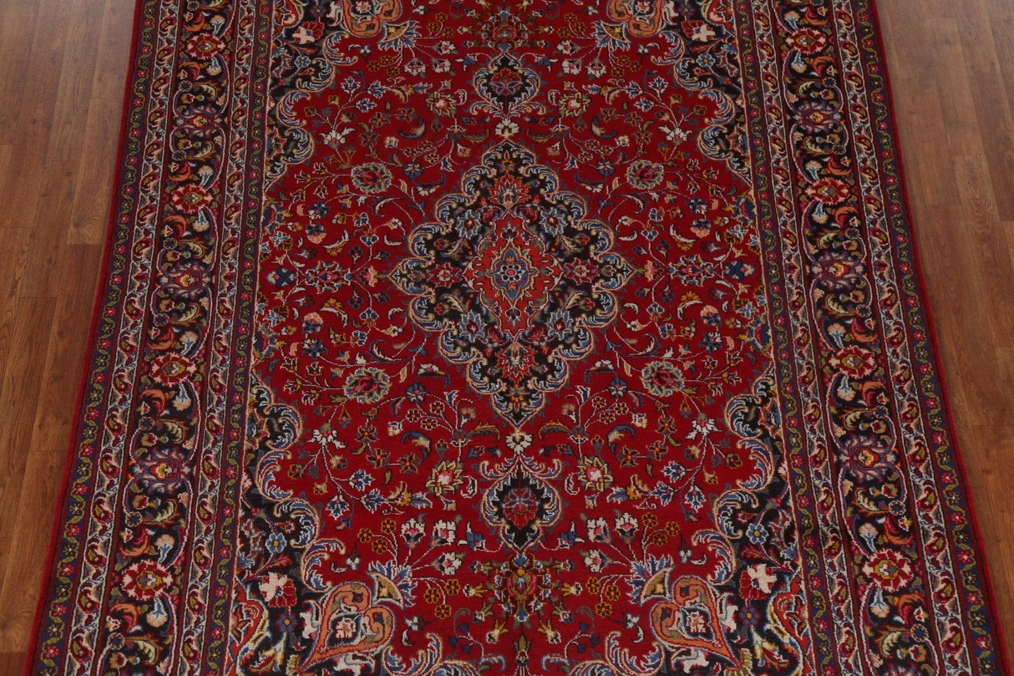 Traditonal Mashad Persian Area Rug 6x10