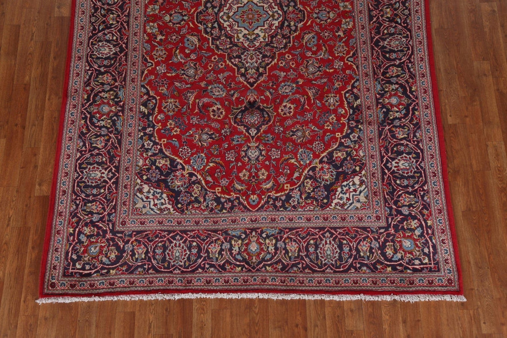 Traditional Red Kashan Persian Area Rug 6x10