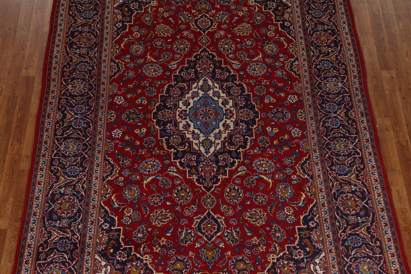 Traditional Kashan Persian Area Rug 7x10