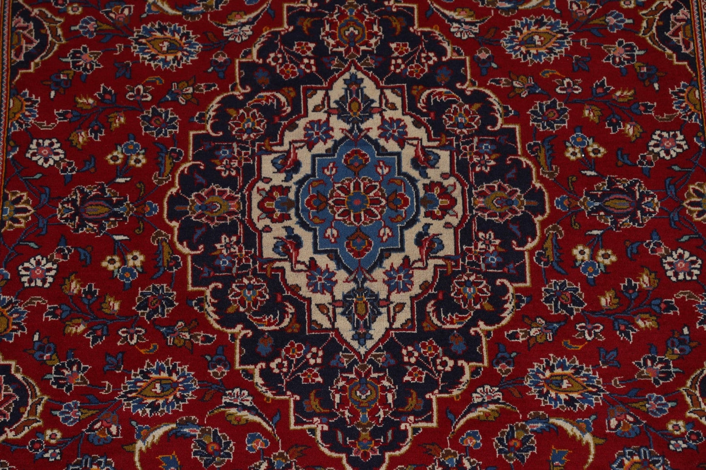 Traditional Kashan Persian Area Rug 7x10