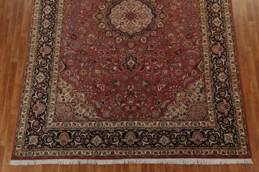 Hand-Knotted Wool Tabriz Persian Area Rug 8x12