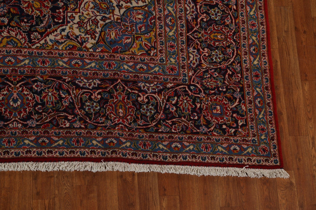 Traditional Kashan Large Persian Rug 10x15