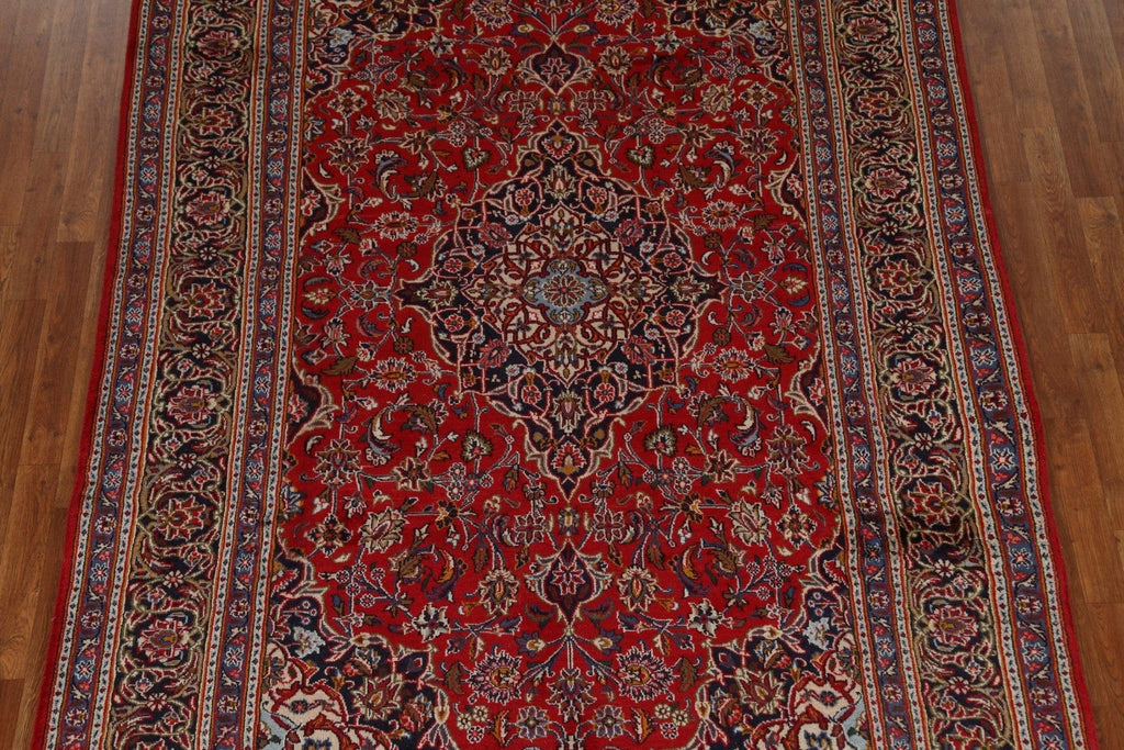 Floral Red Kashmar Persian Area Rug 6x10