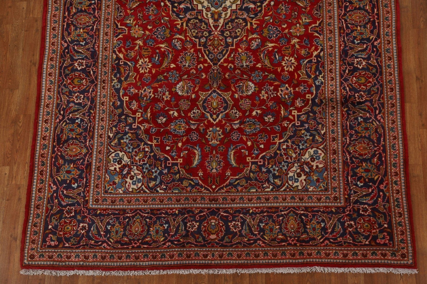 Traditional Red Kashan Persian Area Rug 7x10