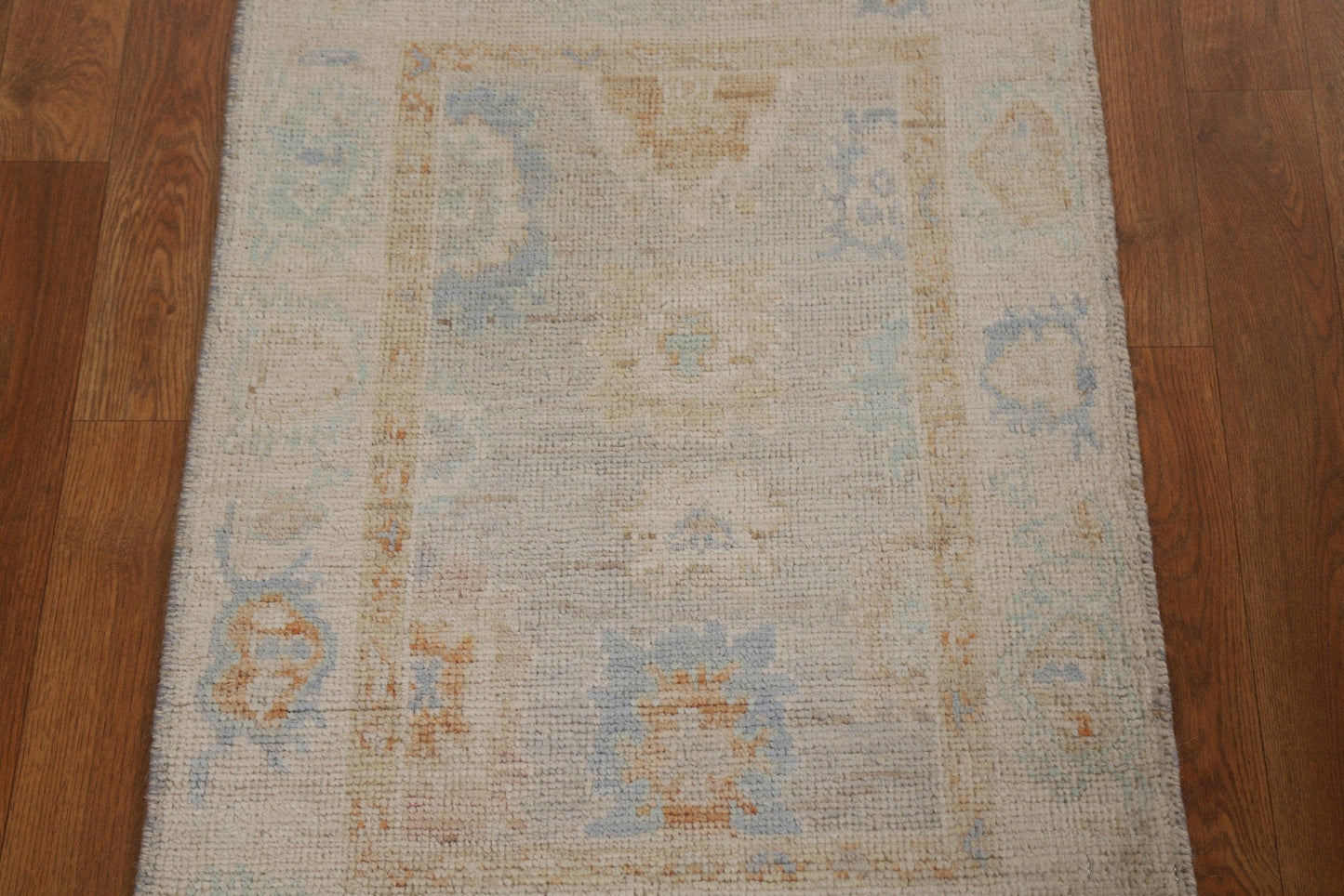 Muted Handmade Oushak Oriental Area Rug 2x3