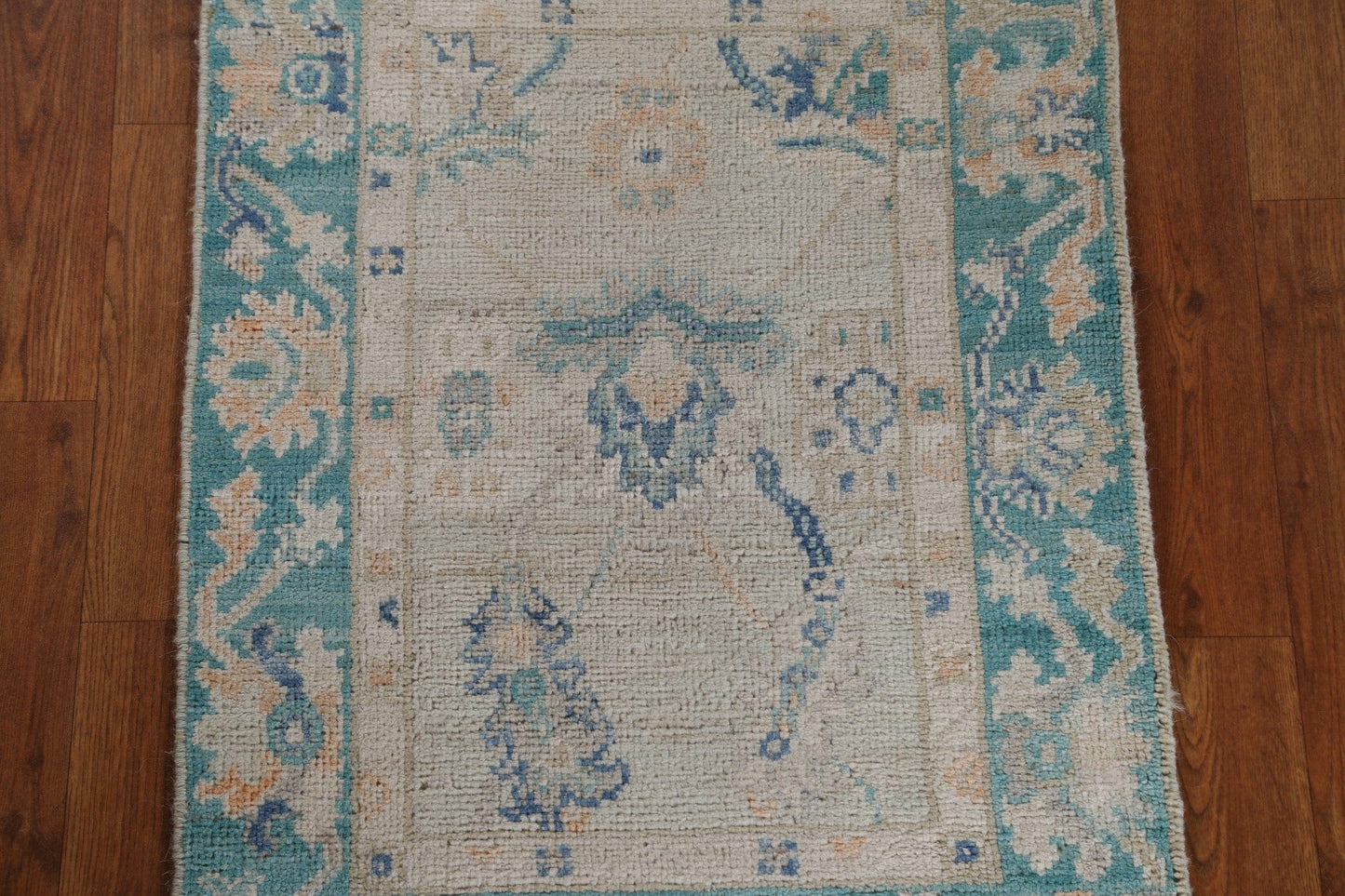 Handmade Oushak Turkish Wool Rug 2x3