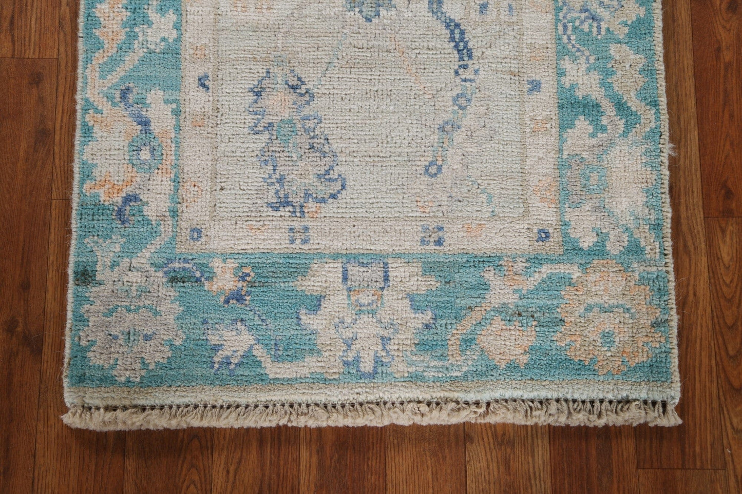 Handmade Oushak Turkish Wool Rug 2x3