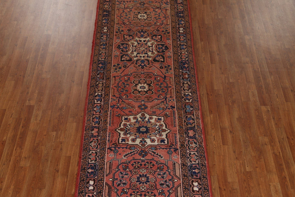 Tribal Heriz Persian Runner Rug 4x15