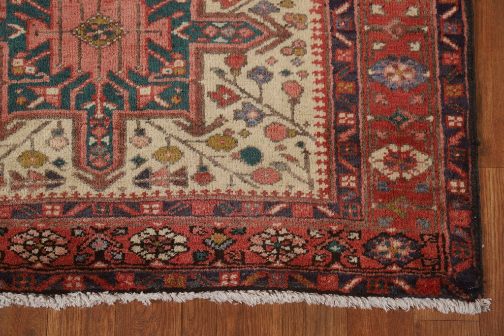 Handmade Heriz Persian Runner Rug 3x11