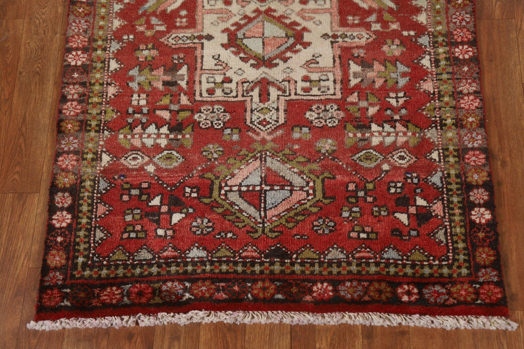 Tribal Gharajeh Persian Runner Rug 3x11