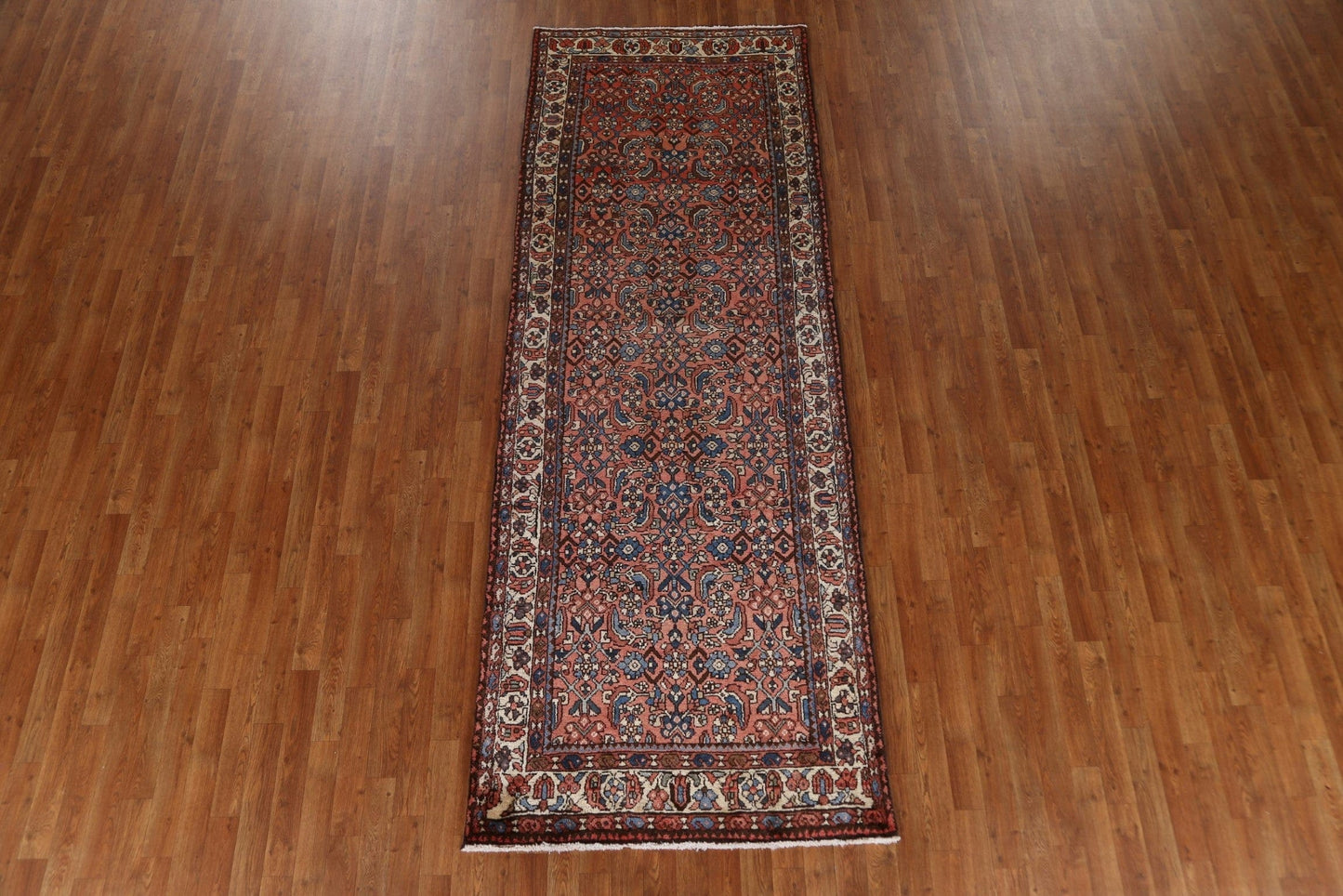 Vintage Wool Lilian Persian Wool Runner Rug 4x10