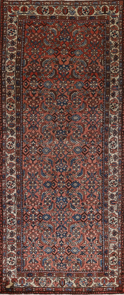 Vintage Wool Lilian Persian Wool Runner Rug 4x10