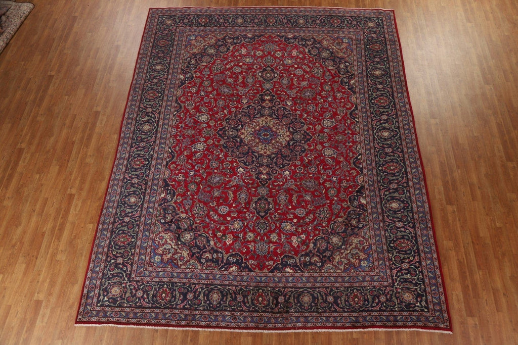 Vegetable Dye Kashmar Persian Area Rug 10x13