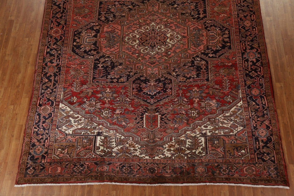 Geometric Heriz Persian Area Rug 10x13