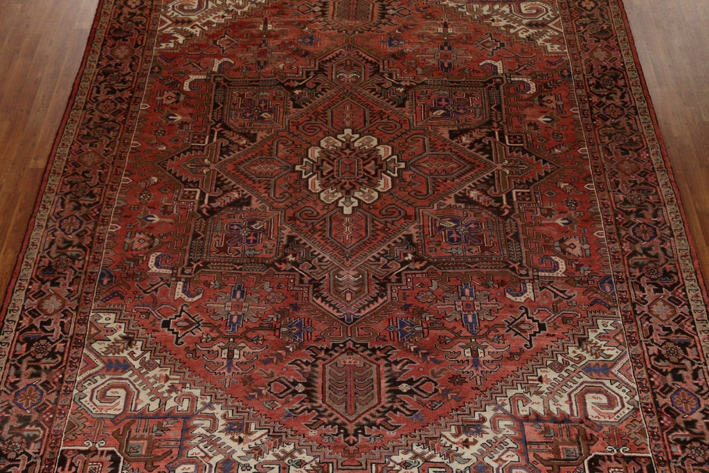 Geometric Heriz Persian Area Rug 10x12