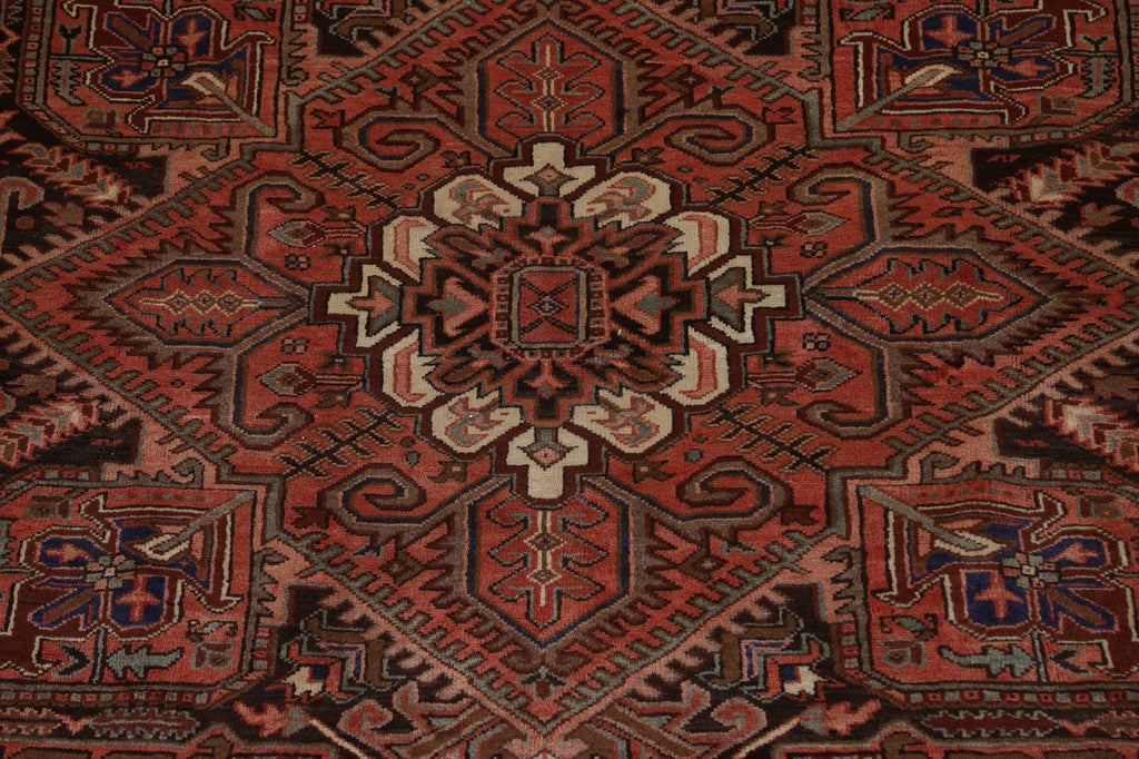 Geometric Heriz Persian Area Rug 10x12