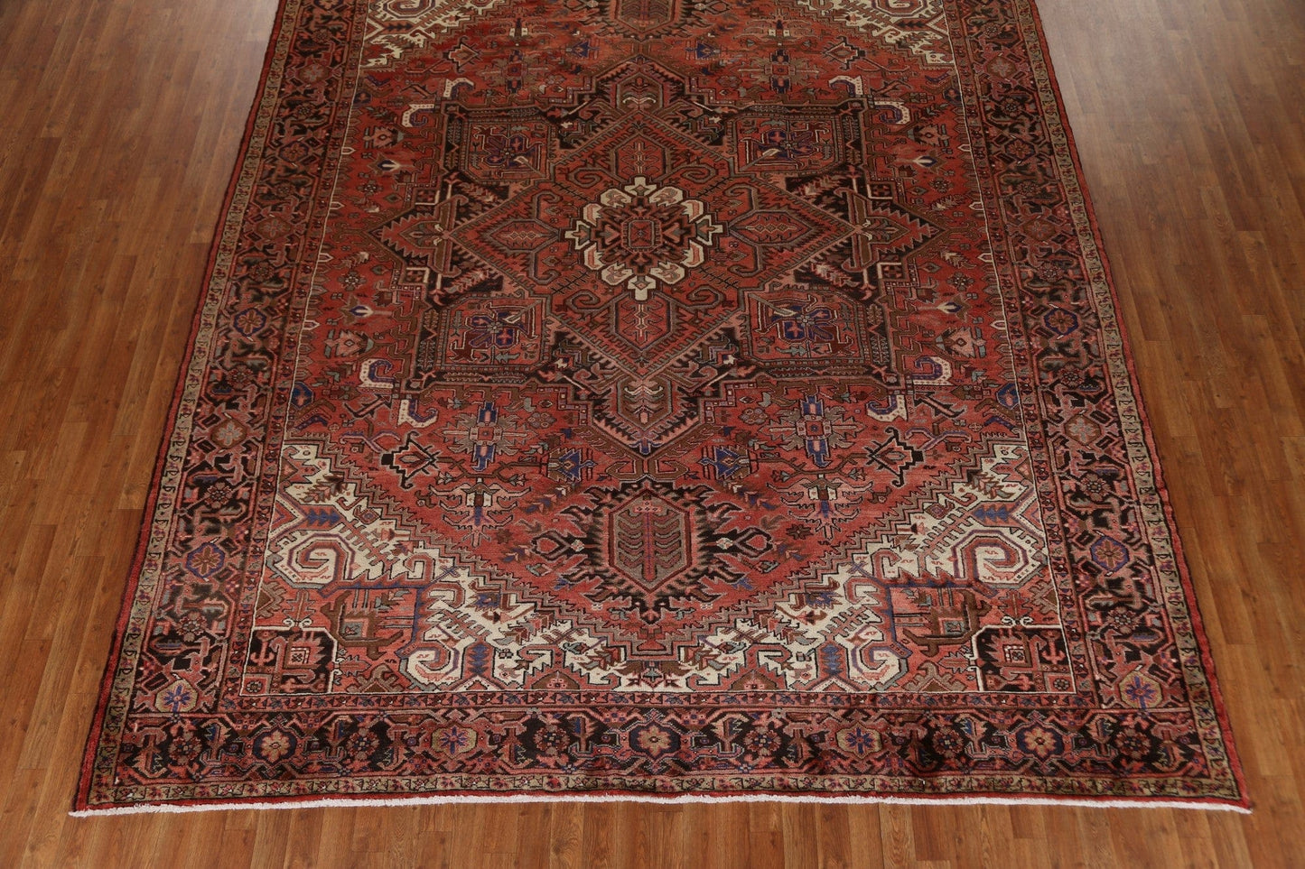 Geometric Heriz Persian Area Rug 10x12