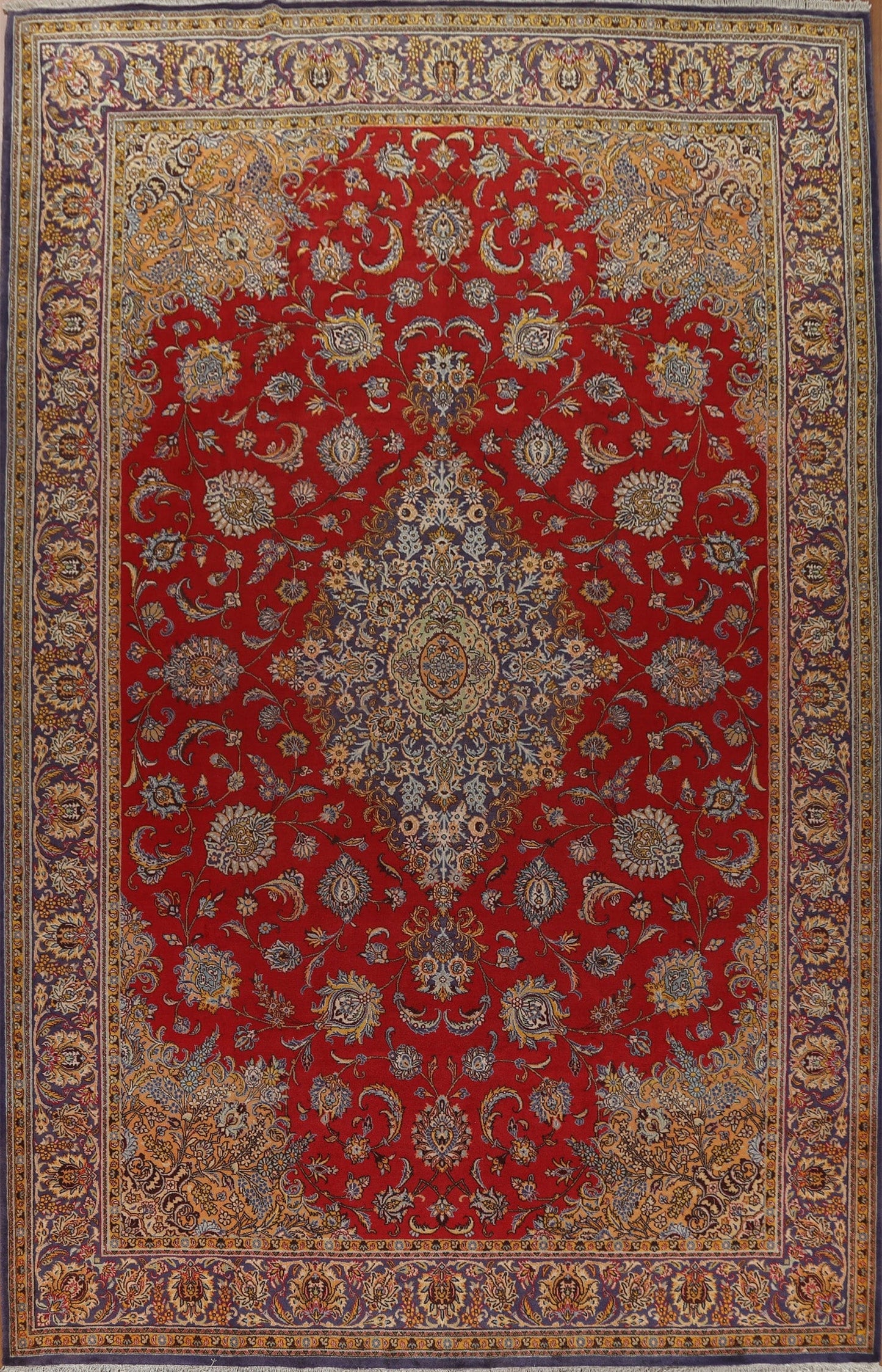 Floral Shahreza Persian Area Rug 10x14