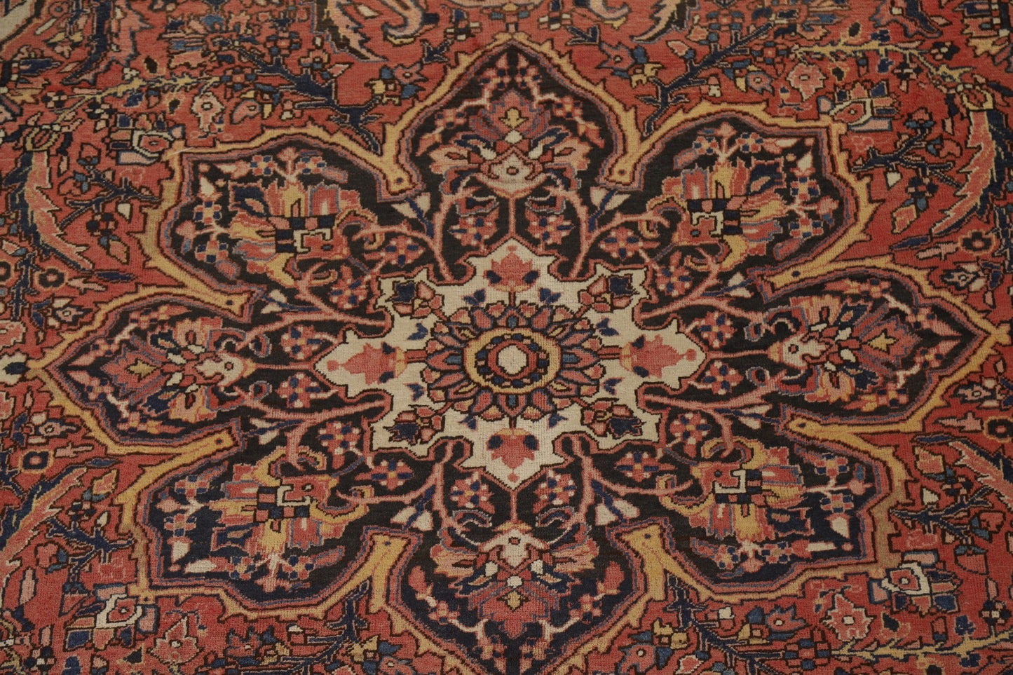 Geometric Heriz Persian Area Rug 8x11