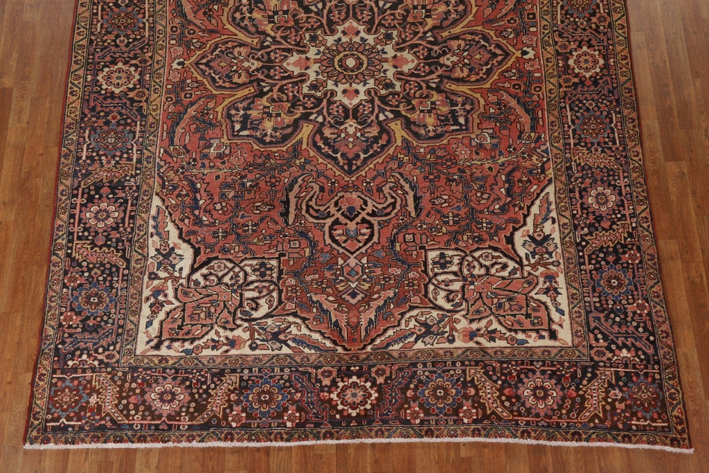 Geometric Heriz Persian Area Rug 8x11