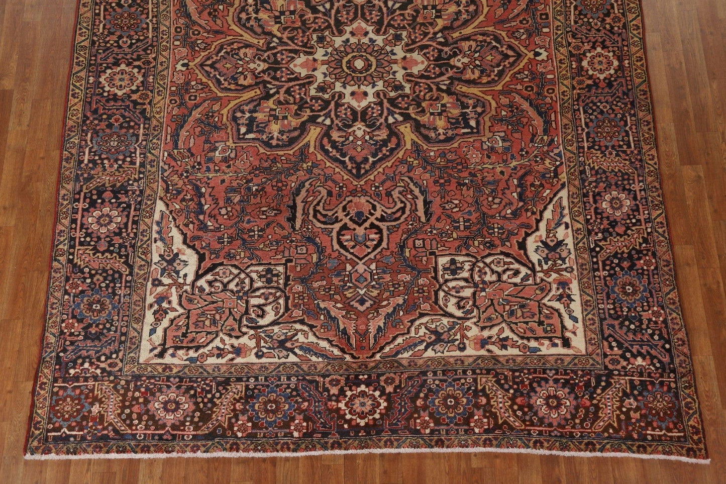 Geometric Heriz Persian Area Rug 8x11