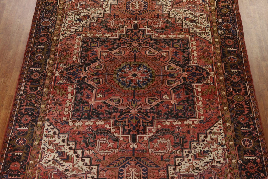 Vegetable Dye Heriz Persian Area Rug 10x13