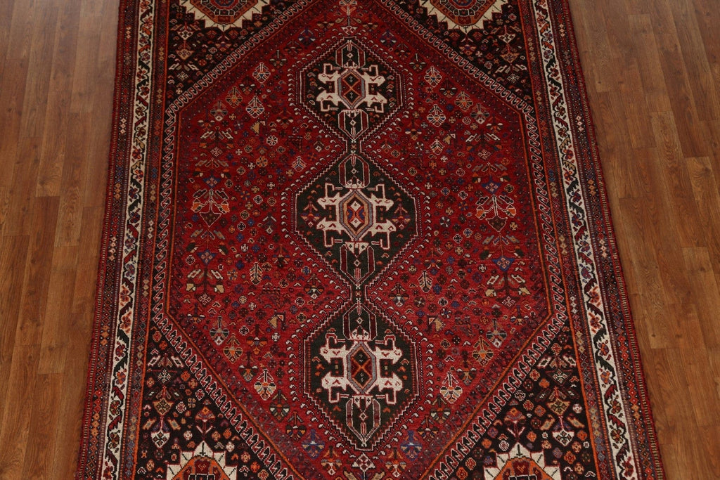 Tribal Shiraz Persian Area Rug 6x9