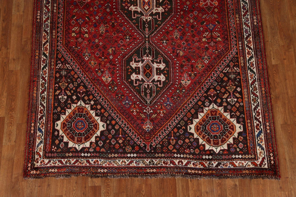 Tribal Shiraz Persian Area Rug 6x9