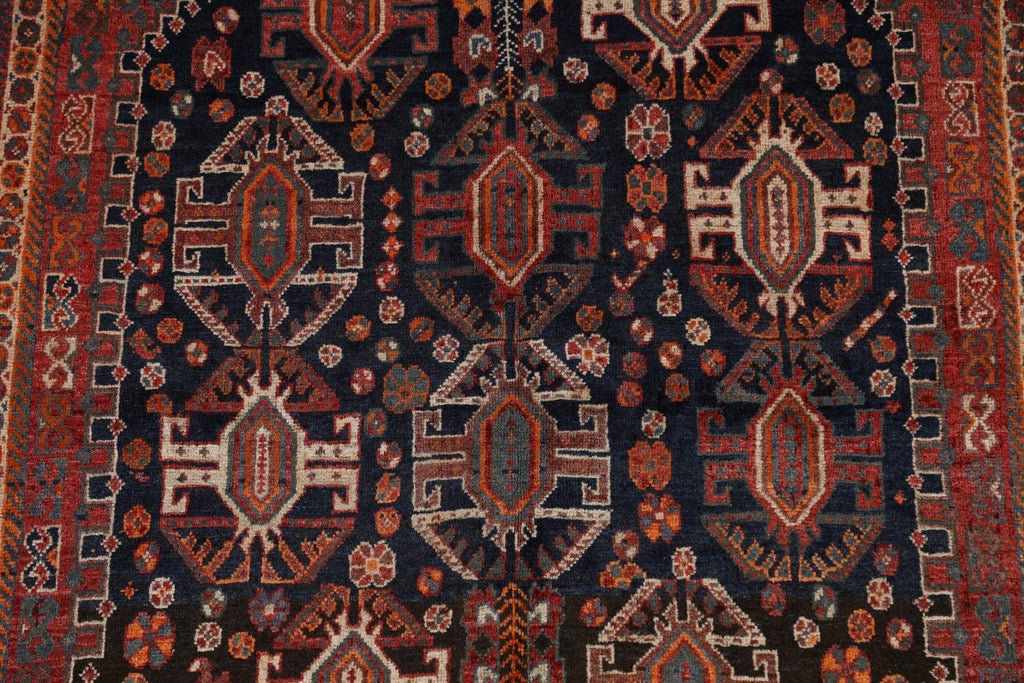 Vegetable Dye Qashqai Persian Area Rug 5x7