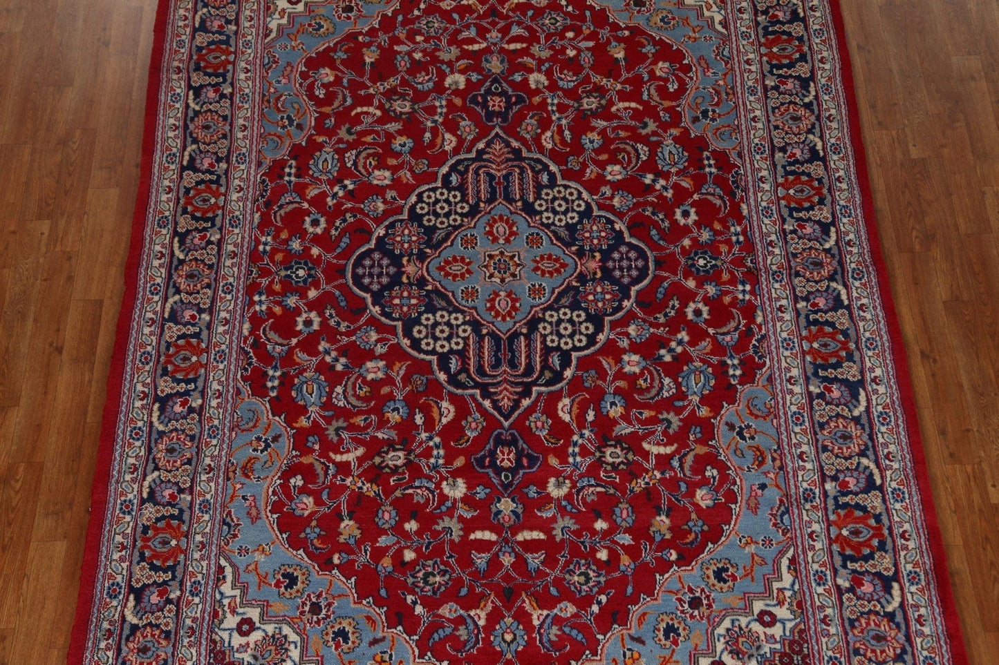 Red Floral Kashmar Persian Area Rug 7x10