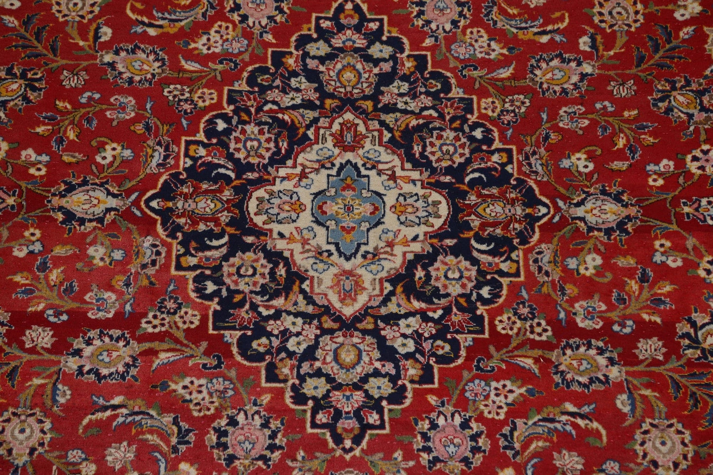 Traditional Kashan Persian Area Rug 8x12