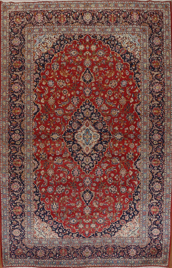 Traditional Kashan Persian Area Rug 8x12