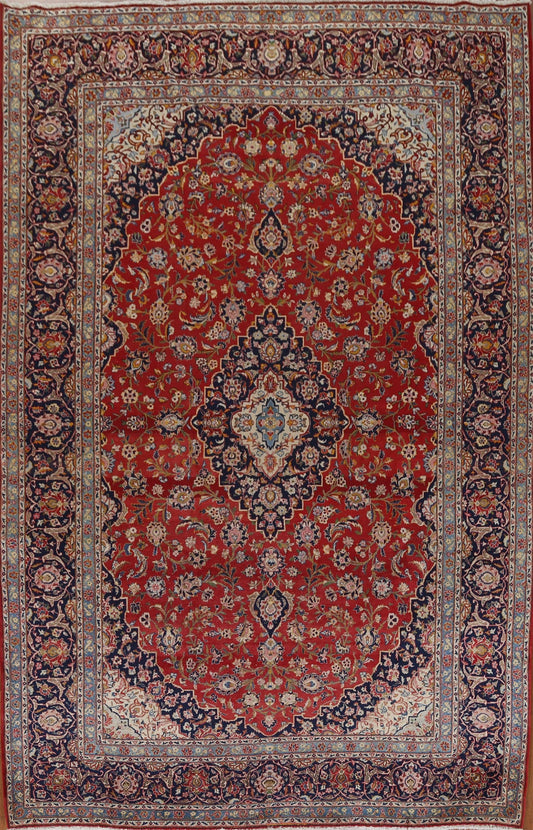 Traditional Kashan Persian Area Rug 8x12