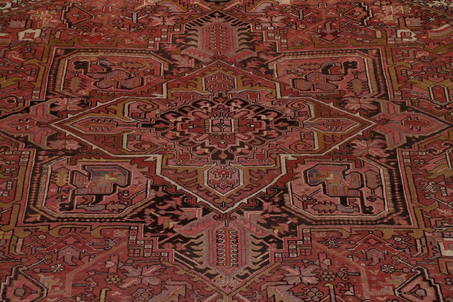 Vegetable Dye Heriz Persian Area Rug 10x13