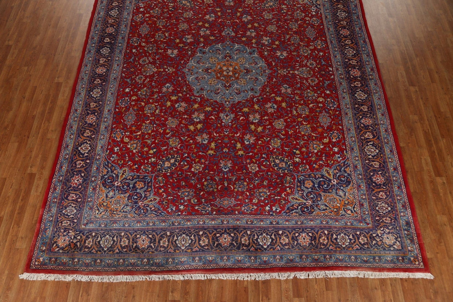 Floral Red Sarouk Persian Area Rug 10x13