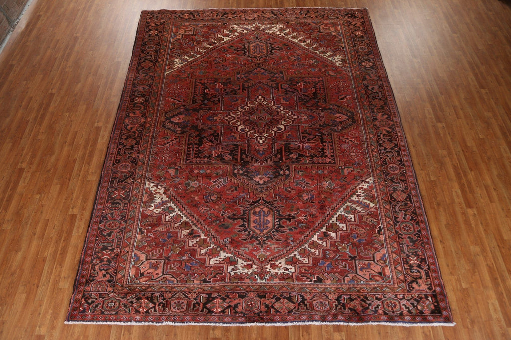 Vegetable Dye Heriz Persian Area Rug 10x13