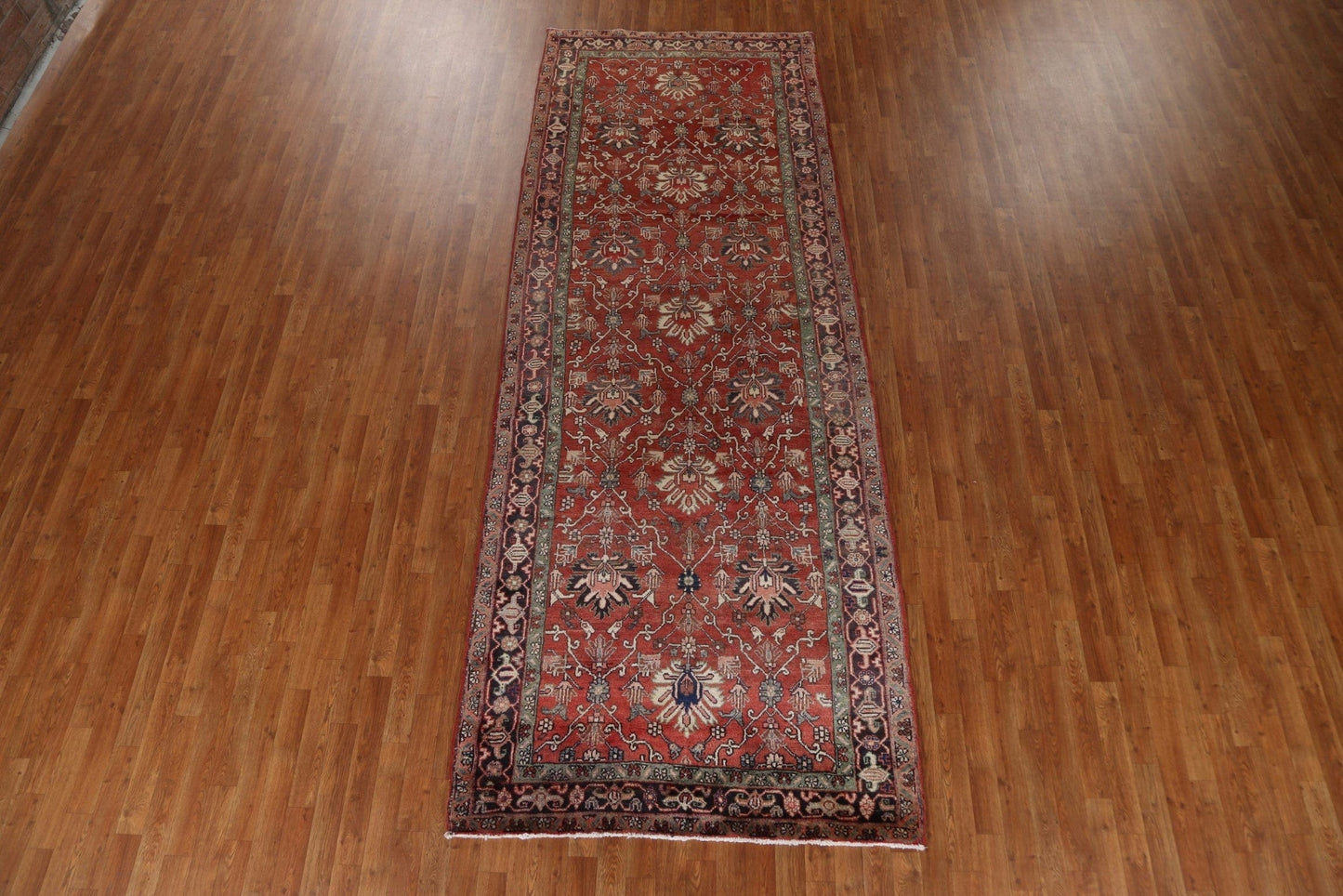 Vegetable Dye Heriz Bakhshayesh Persian Area Rug 5x12