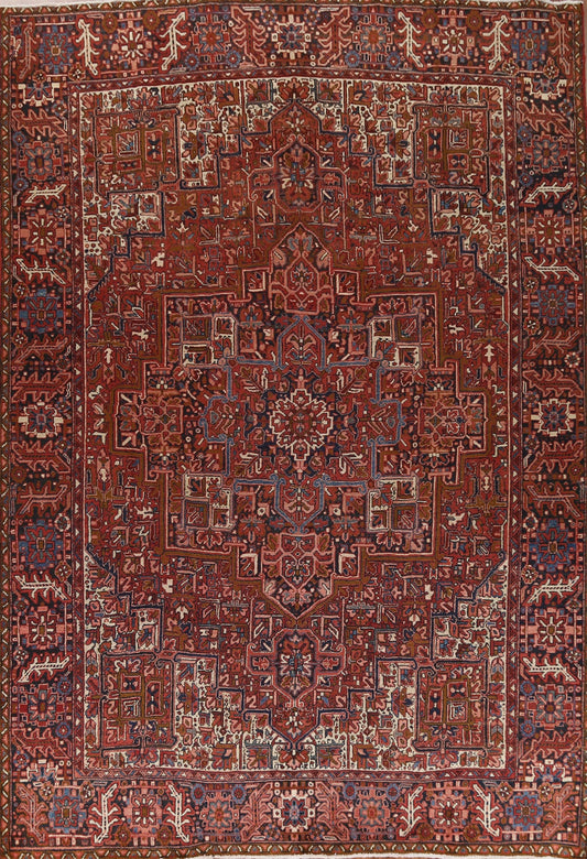 Vegetable Dye Heriz Persian Area Rug 10x13