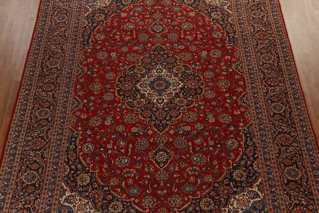 Traditional Kashan Persian Area Rug 10x14