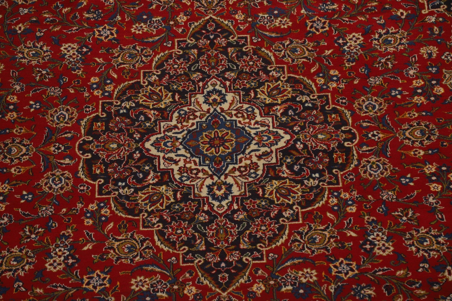 Traditional Kashan Persian Area Rug 10x14