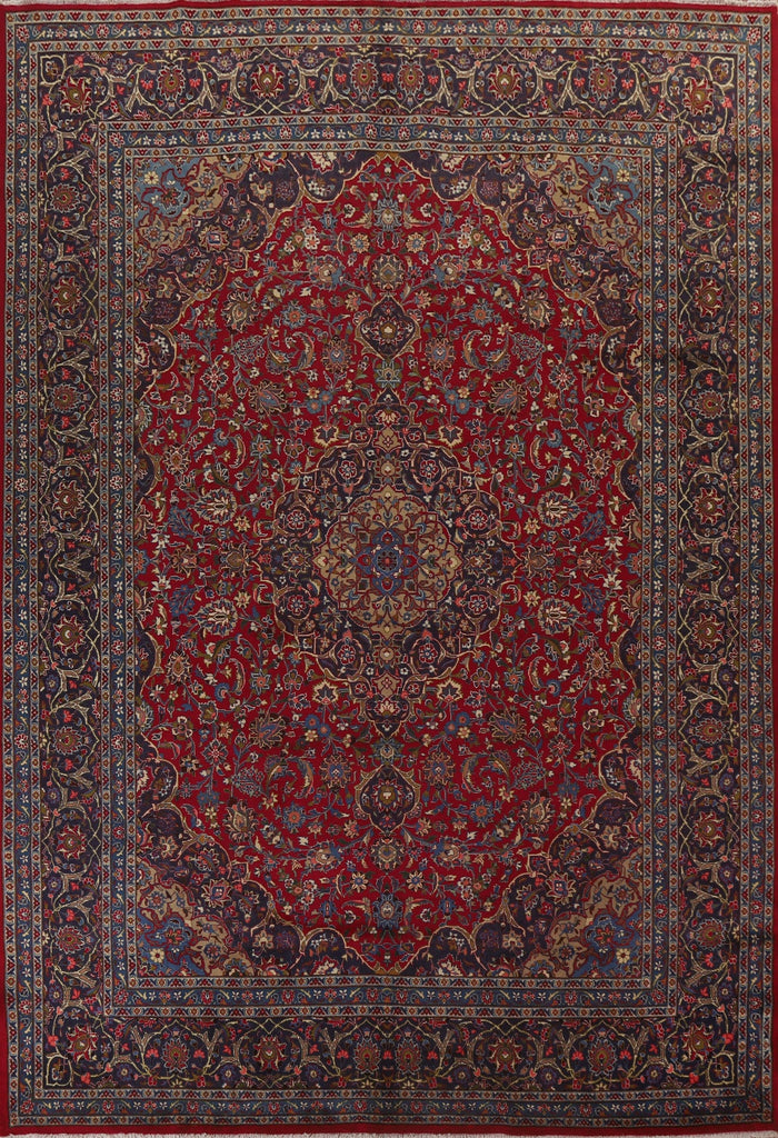 Vegetable Dye Kashmar Persian Area Rug 10x13