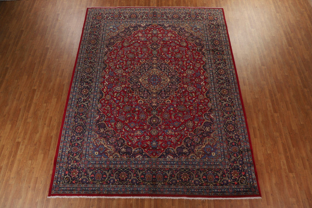 Vegetable Dye Kashmar Persian Area Rug 10x13