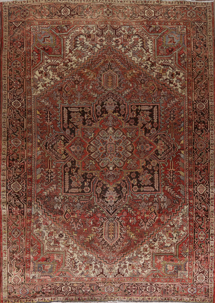 Vegetable Dye Heriz Persian Area Rug 8x10