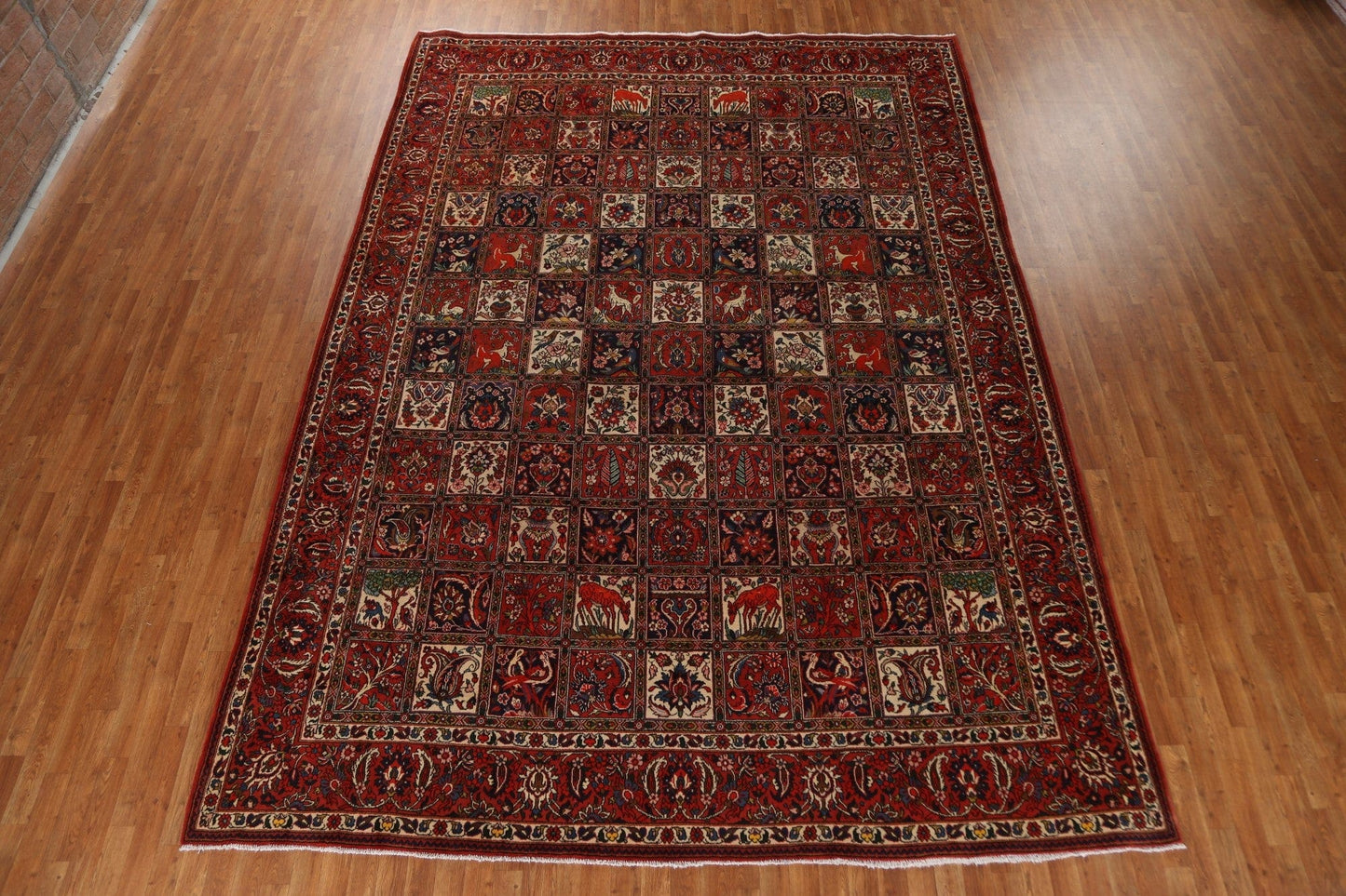 Vegetable Dye Bakhtiari Persian Area Rug 10x13