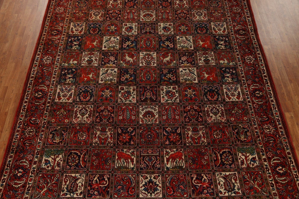 Vegetable Dye Bakhtiari Persian Area Rug 10x13